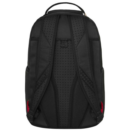 Sprayground Τσάντα πλάτης Shark Central Black Nylon Camo Embossed Shark DLXSR Backpack